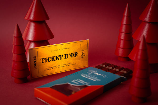 Tenter de gagner du chocolat pour Noël