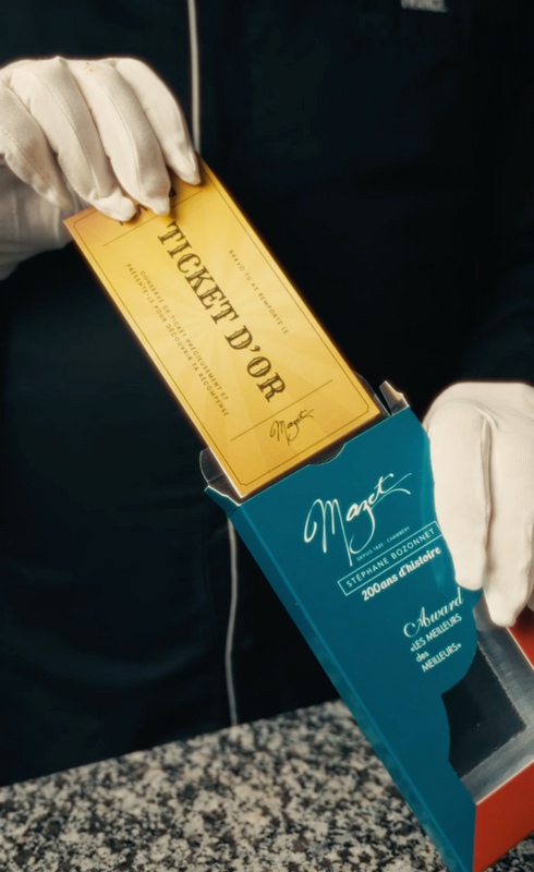 Tenter de gagner du chocolat pour Noël